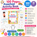 100-Page Preschool Activity Book | Printable Learning Worksheets for Ages 3–5